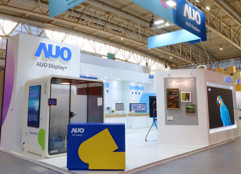 AUO Display Plus Exhibits Future-Oriented Smart Enterprise Solutions at ISE ‘23 